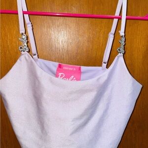 Forever 21 Light Purple Cami with Barbie Accents